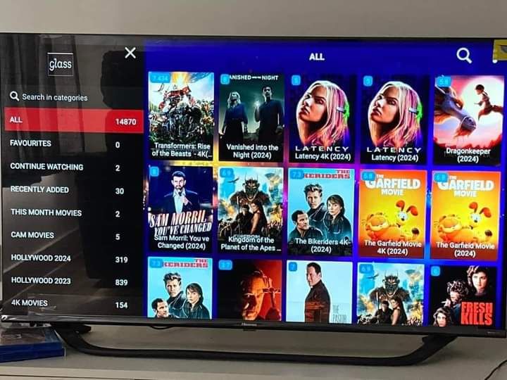 Streaming interface referenced in EagleCast TV customer review